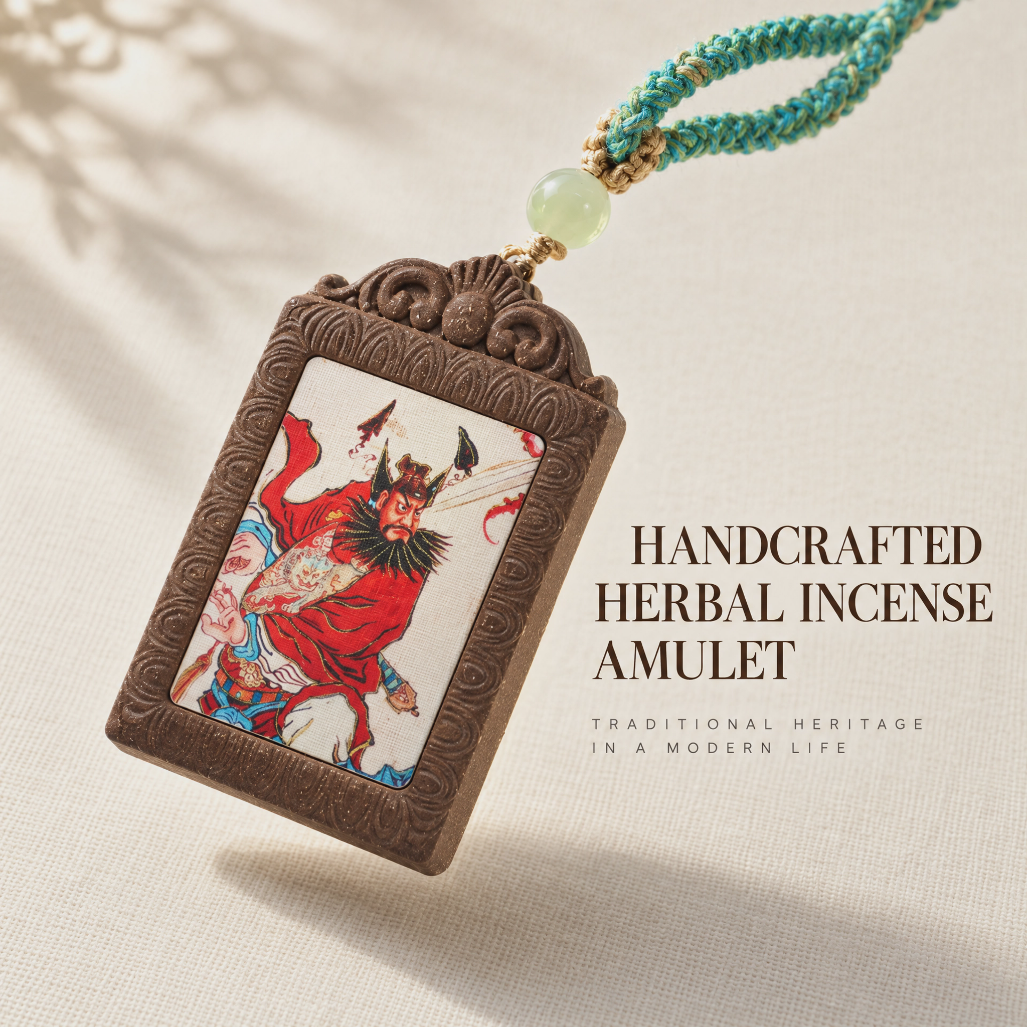 Zhong Kui · Thangka Incense Tablet